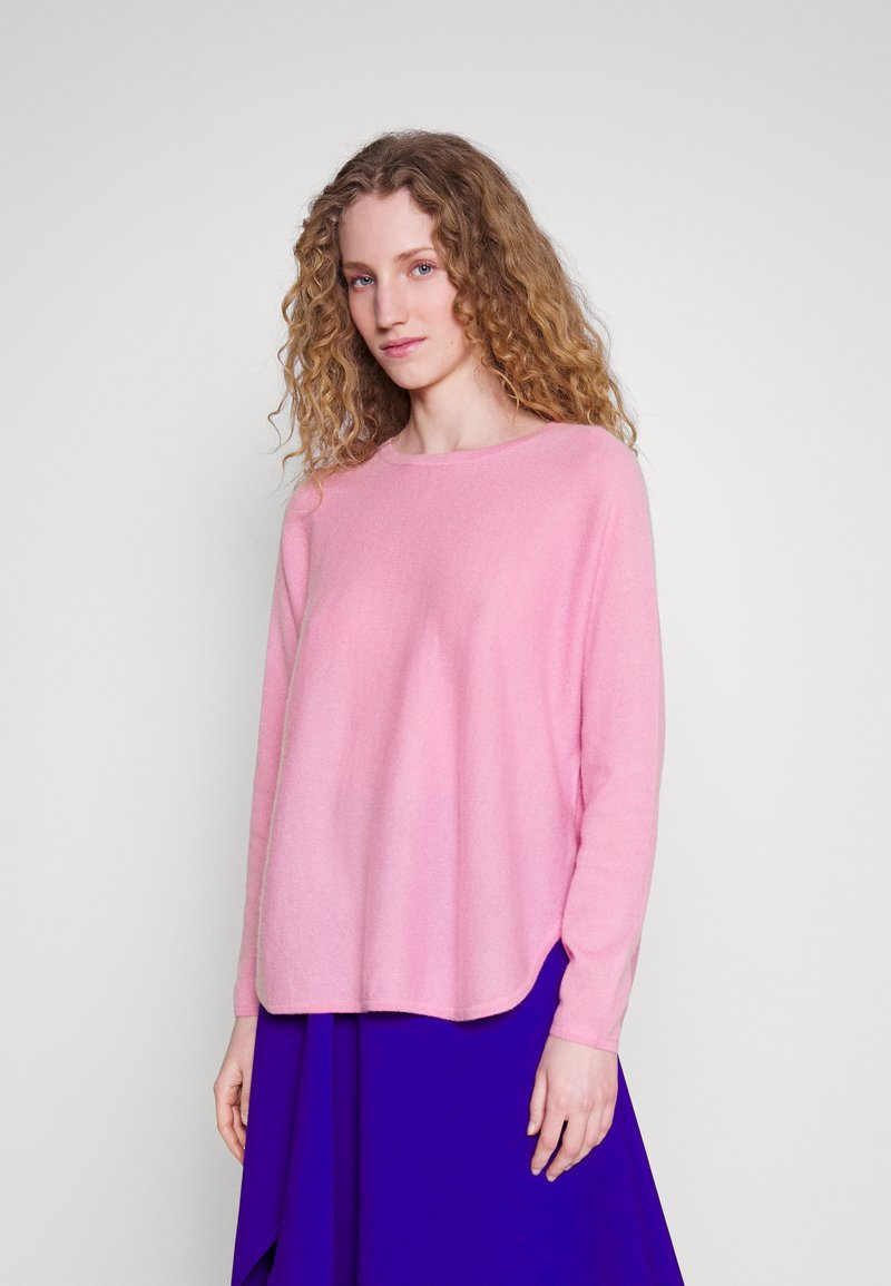 Davida Cashmere CURVED Jumper rose pink/pink Zalando.co.uk