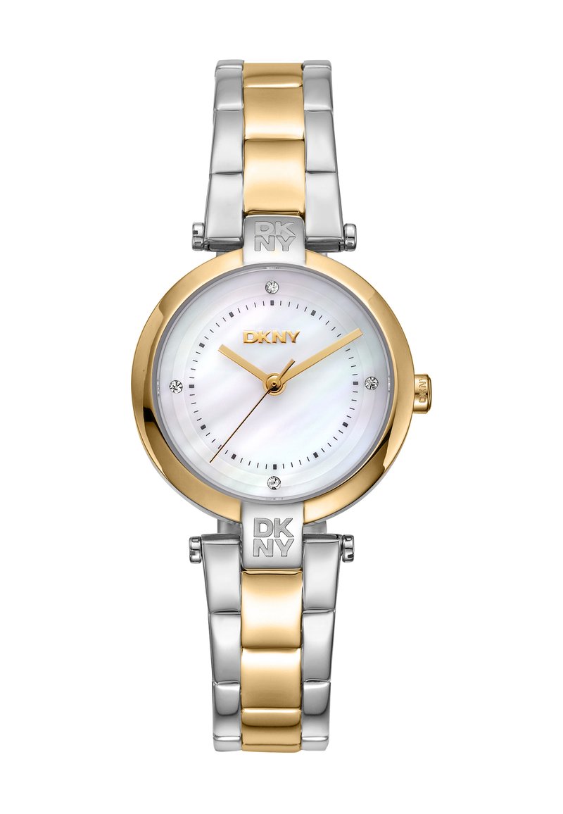 DKNY QUARZUHR ESSENTIAL - Montre - silverfarbenund goldfarben
