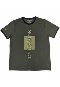 Paradiso Clothing DIVISION BLENDED PULSE RINGER - Print T-shirt - green