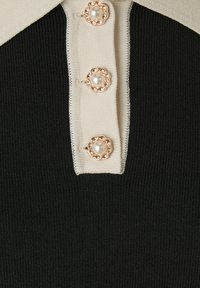 YAS YASMILLE - Polosärk - black/star white