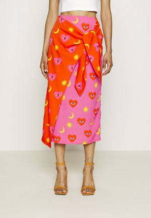 LUCY CLASH SKIRT - Gonna a tubino - pink