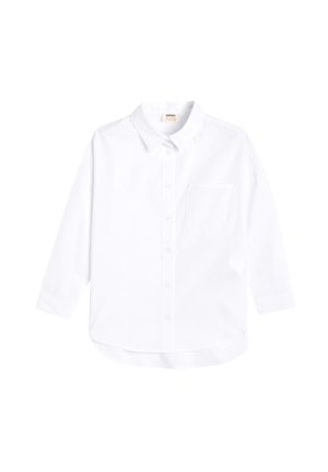 OVERSIZED LONG SLEEVE - Camisa - white