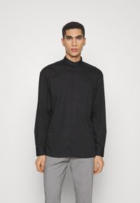 Calvin Klein - POPLIN MODERN POCKETS - Skjorte - black Miniatyrbilde 1