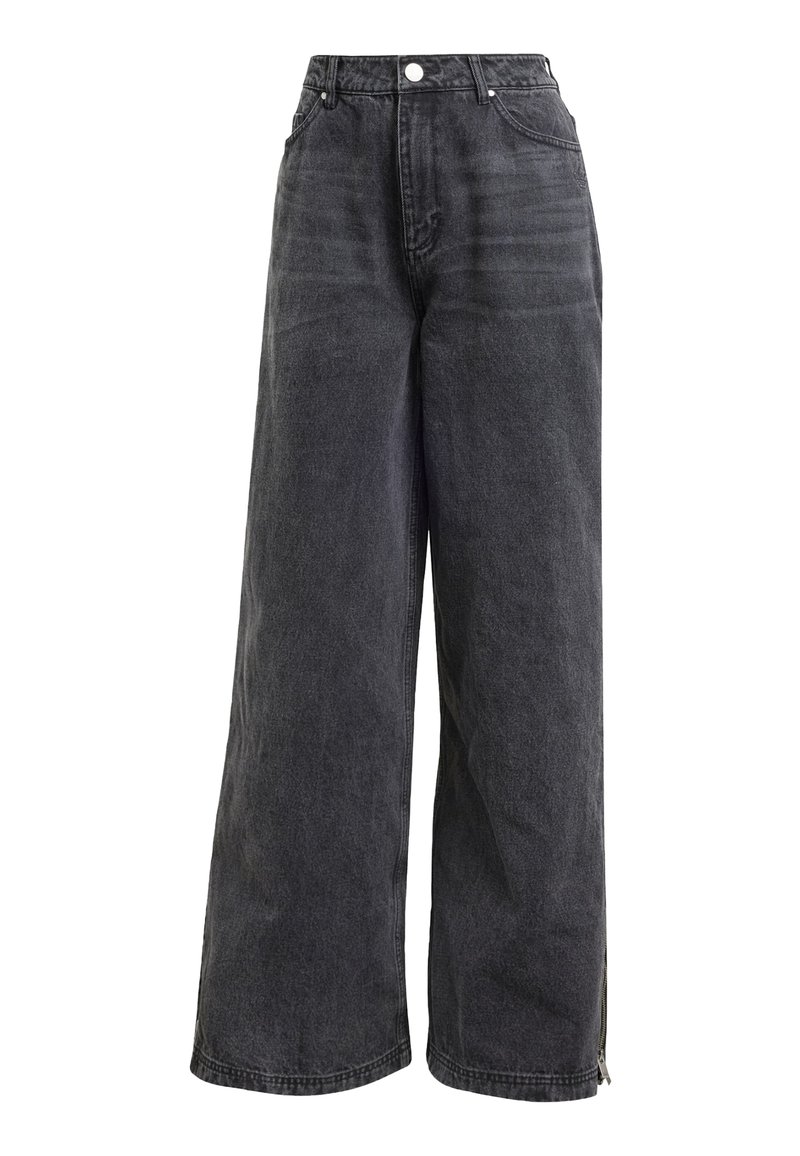 adidas Originals Wide leg zwart denim/blackdenim
