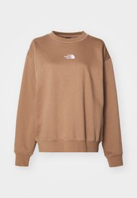 ESSENTIAL OVERSIZE CREW - Sweatshirt - latte
