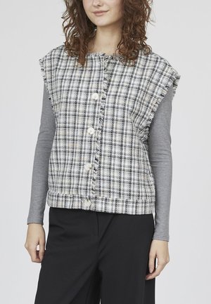 Vest - grey check