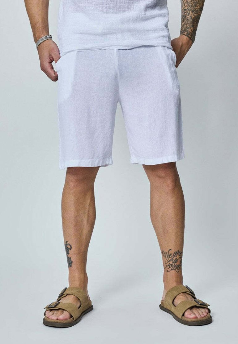 FRILIVIN LÉGER EFFET - Short - blanc