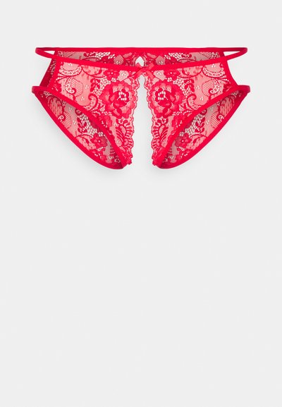 PETITE FLEUR GOLD BY LASCANA THONG OUVERT - String - red