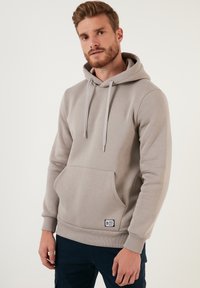 Buratti Felpa con cappuccio - ash
