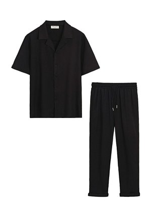 FRILIVIN ENSEMBLE UNI SET - Pantalon classique - noir
