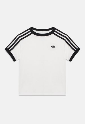 STRIPE TEE UNISEX - T-shirt print - white/black
