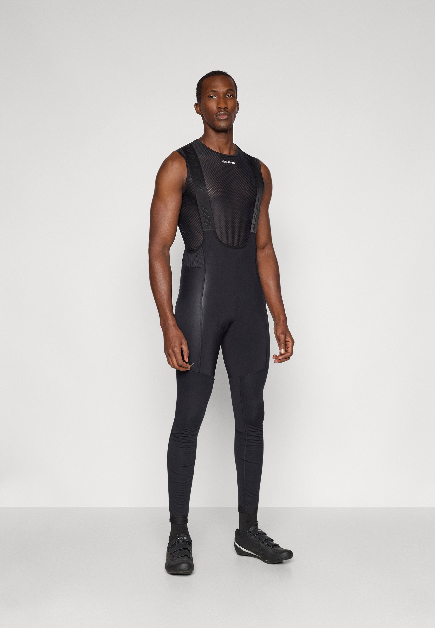 Isadore SIGNATURE WINTER POLARTEC - Bib tights - black - Zalando