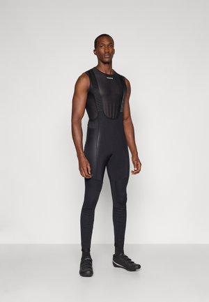 SIGNATURE WINTER POLARTEC - Traksidega pikad rattapüksid - black