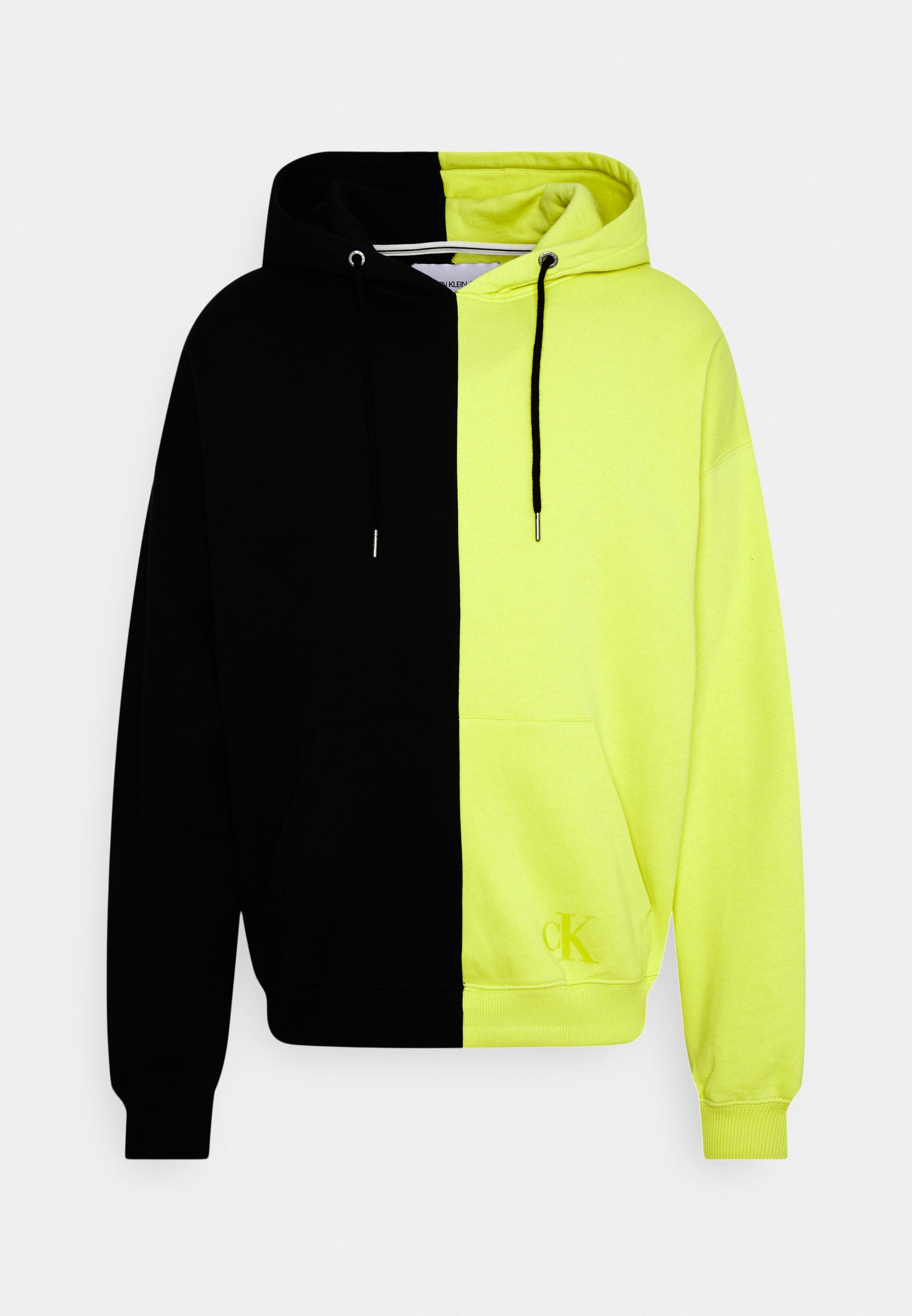 calvin klein neon hoodie