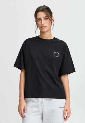 JCSimona - Print T-shirt - black