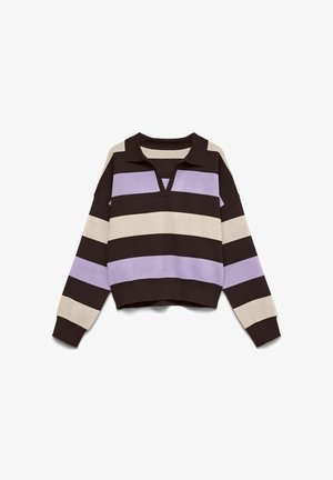 Vero Moda, KNITTED PULLOVER VMANNE KNITTED PULLOVER - Pullover - chocolate torte