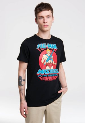 LOGOSHIRT HE-MAN - Print T-shirt - schwarz