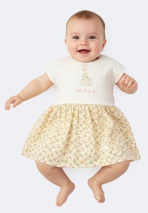 Sophie la Girafe, Jersey dress - snow white