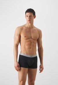 Tommy Hilfiger SIGNATURE TRUNK 3 PACK - Boxers - desert sky/black/grey heater
