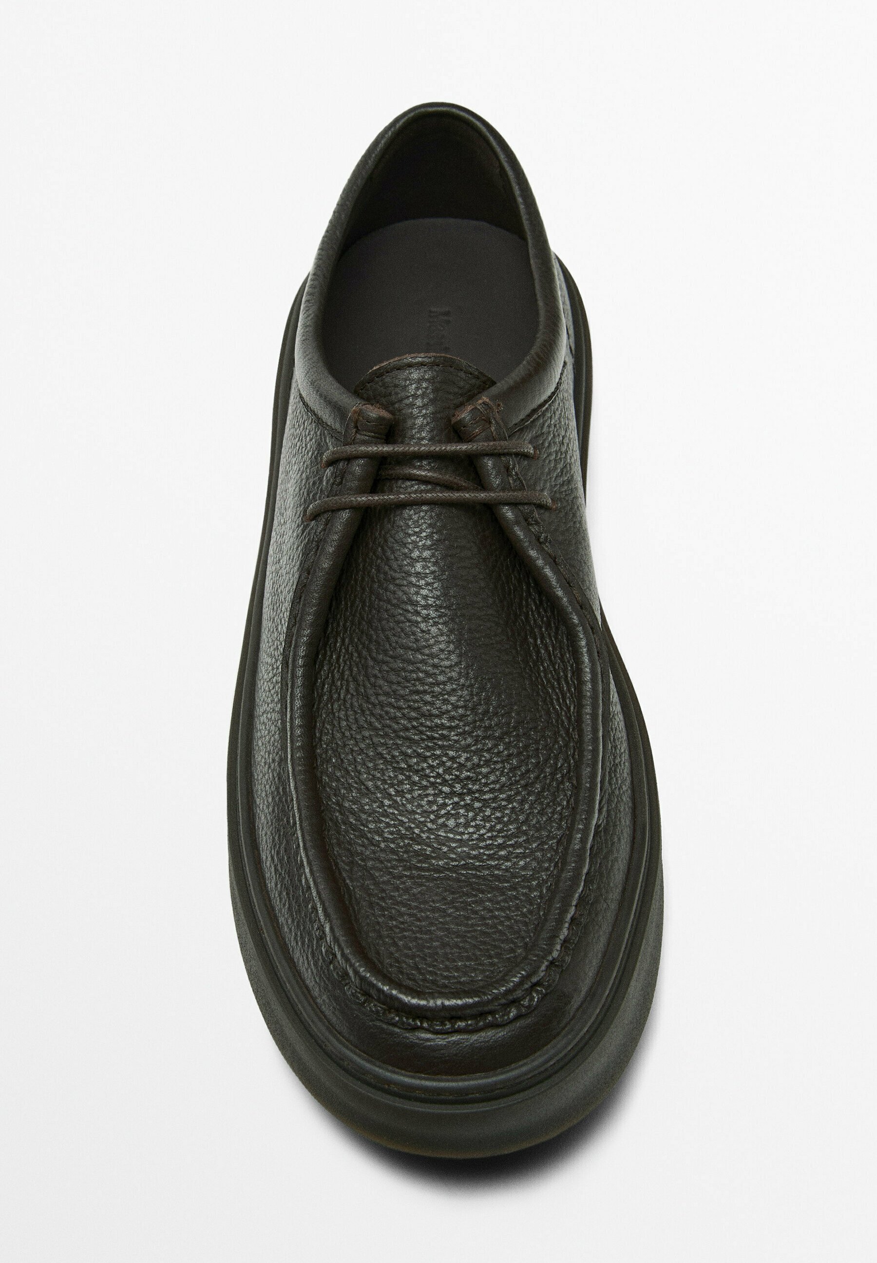Massimo Dutti WITH MOC TOE - Lace-ups - brown - Zalando