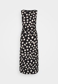 VMFRIGA DRESS - Žerzejové šaty - black/gaya oatmeal
