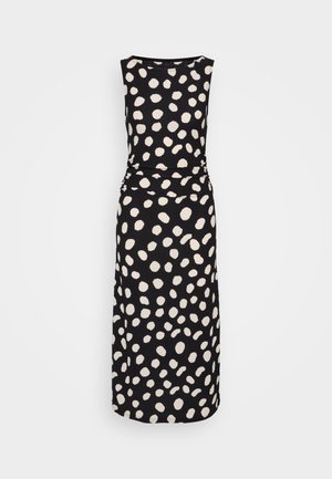 Vero Moda Petite, VMFRIGA DRESS - Trikoomekko - black/gaya oatmeal