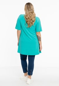 YOEK LANG - T-Shirt basic - turquoise
