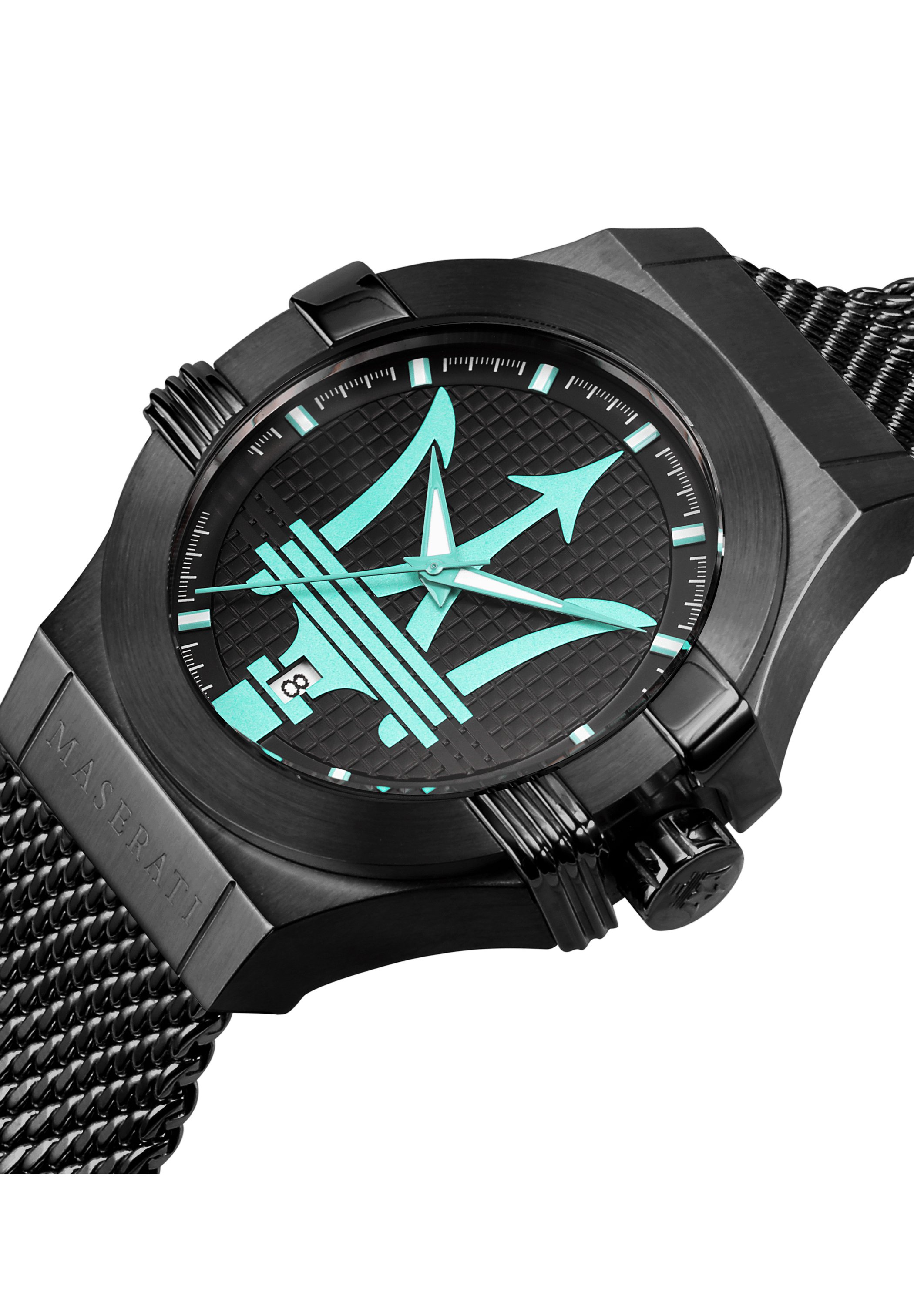 Maserati Horloge - schwarz/mesh/Zwart - Zalando.be