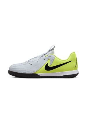 PHANTOM ACADEMY - Chaussures de foot en salle - metallic silver volt black