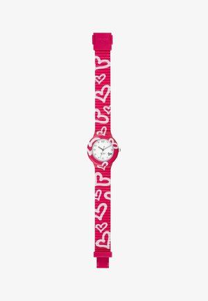 Hip Hop, BE LOVED - Hodinky - fucsia bianco