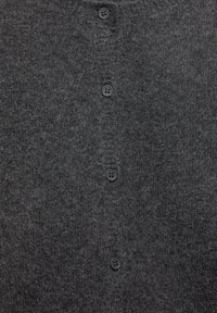 PULL&BEAR BUTTON - Kardigán - dark grey