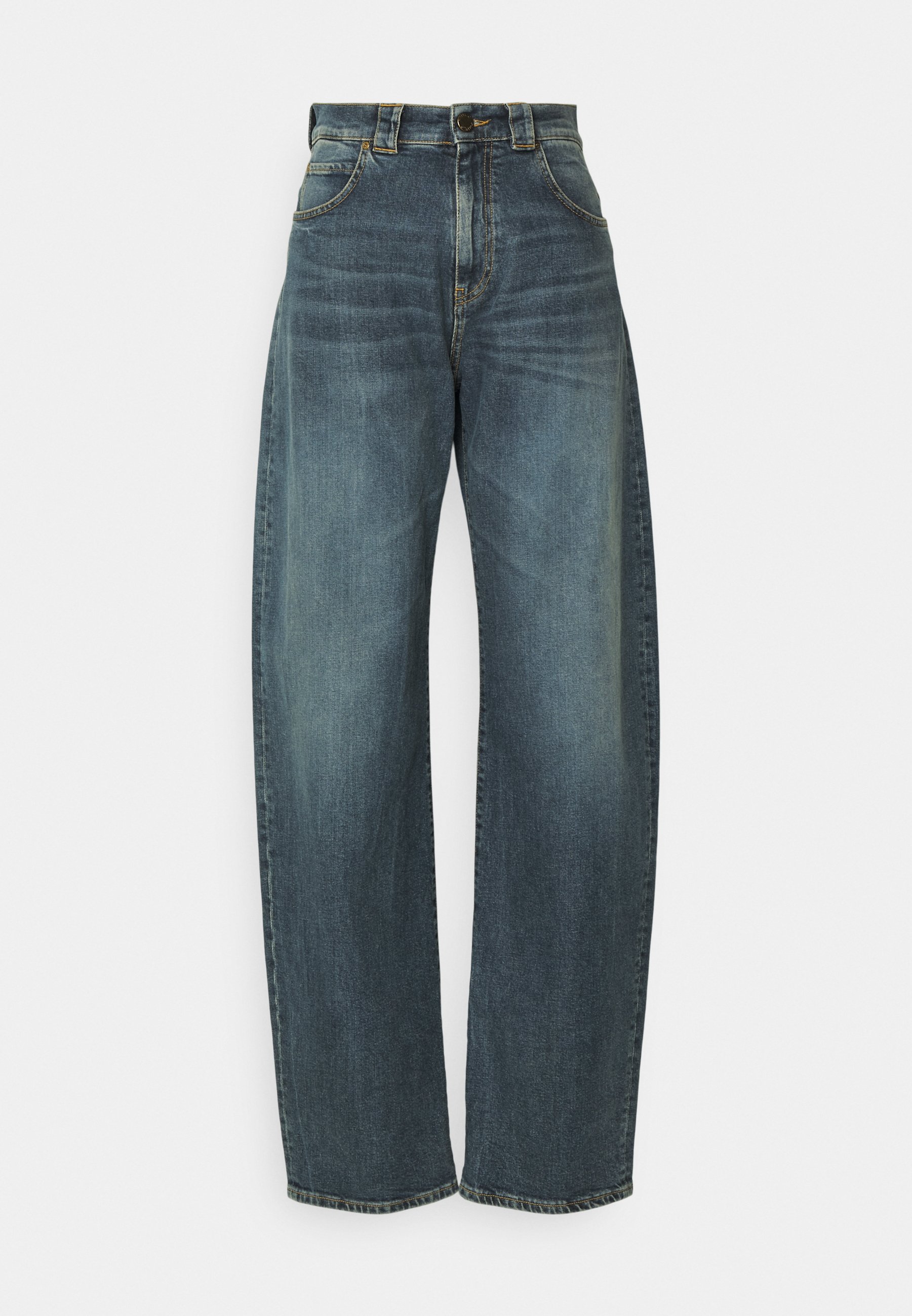 Pinko ELOISE EGG - Jeans baggy - vintage medio scuro/blu