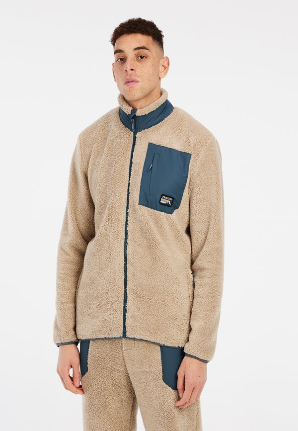 PRTLOAD - Fleecejacke - bamboobeige