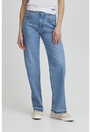 BASERENA - Straight leg jeans - stonewash