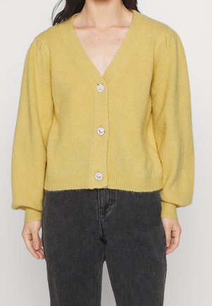 Neuletakki - mustard yellow