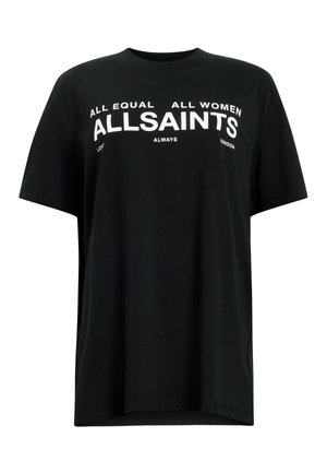 AllSaints, MODE - T-Shirt basic - black