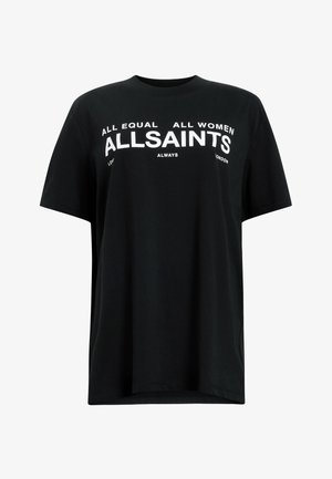 AllSaints, MODE - T-Shirt basic - black