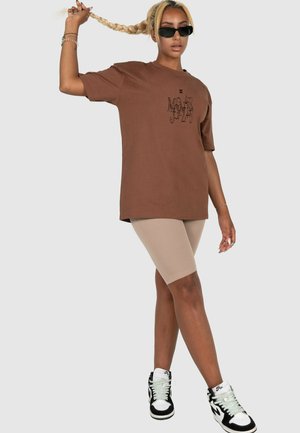 CLASSIC HEAVY OVERSIZED - T-shirts med print - bark
