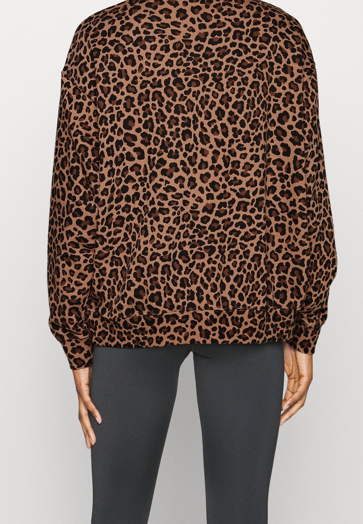 nike cheetah print sweatshirt