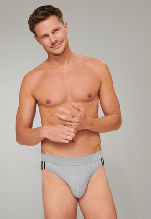 Schiesser 6-PACK - Slip - graumel