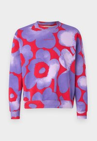 LEIOT AKVARELLI UNIKKO UNISEX - Sweatshirt - red/lilac