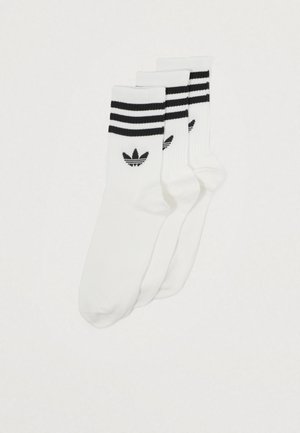 adidas Originals CREW UNISEX 3 PACK - Nogavice - white   white   white