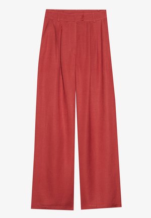 Anna Field LINEN BLEND - Bukse - barn red