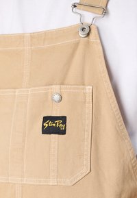 Stan Ray EARLS BIB UNISEX - Denim tuinbroek - antique khaki duck