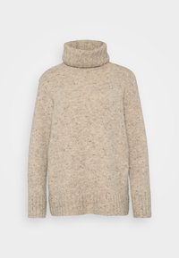 Vero Moda Petite VMINGRID COWLNECK - Vesta - silver mink melange