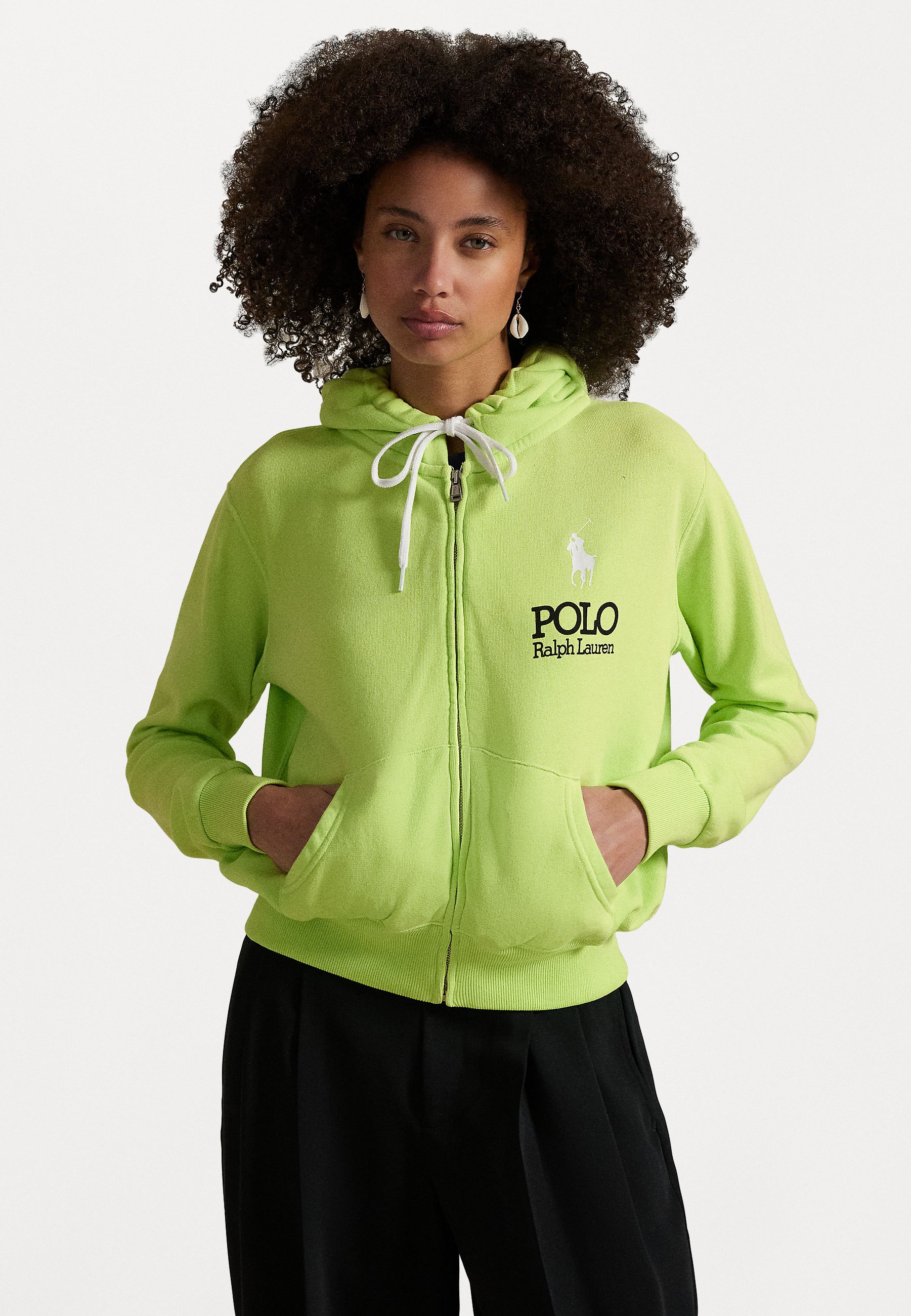 Polo Ralph Lauren BIG PONY LIGHTWEIGHT FLEECE ZIP HOODIE - Sweat 