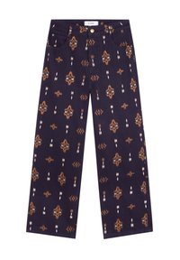 Scalpers ETNIC EMB  - Blugi drepți - dark purple