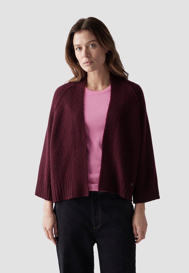 LCMT LECOMTE STRICKJACKE - Strickjacke - rot