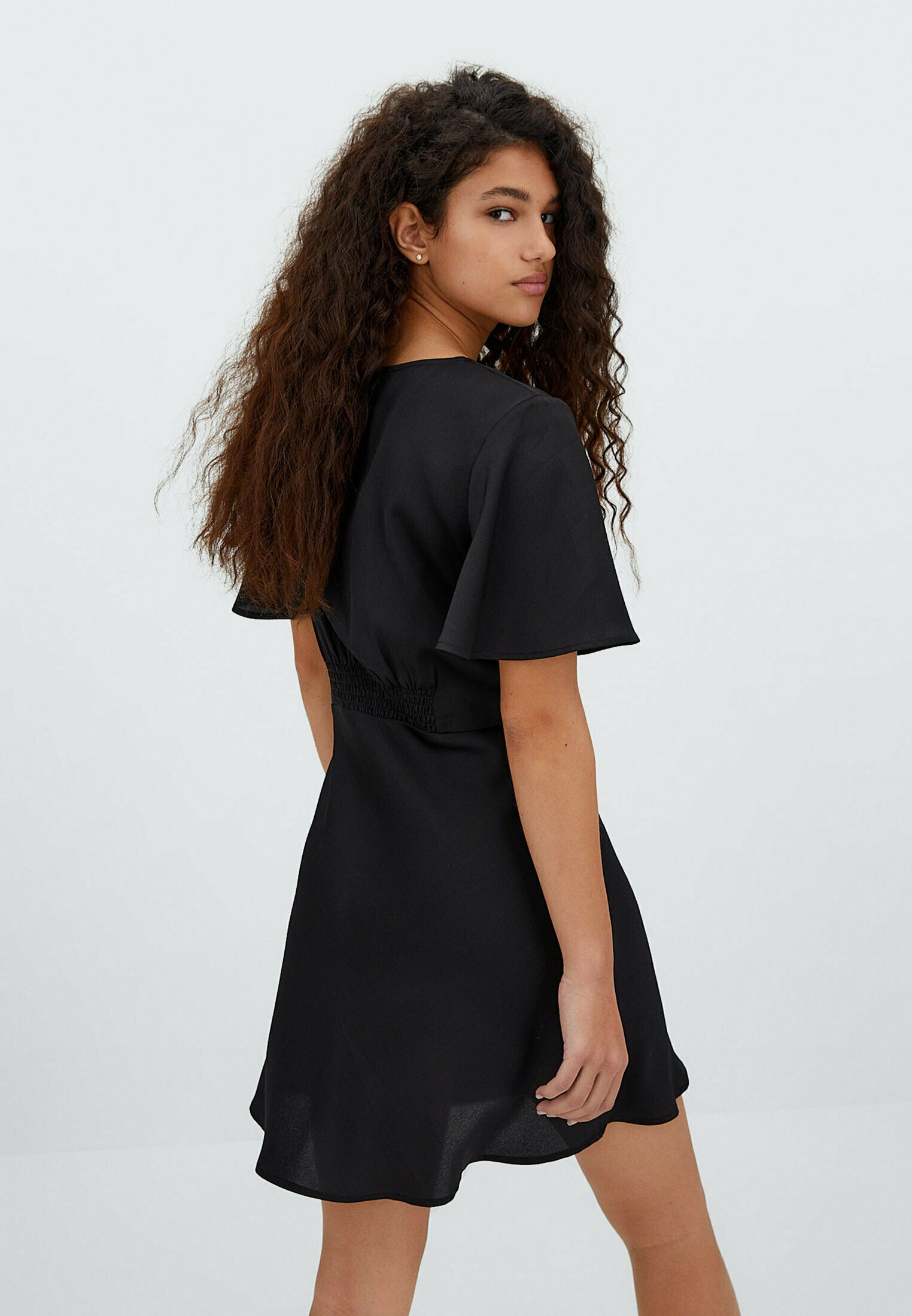 Stradivarius Vestito estivo - black/nero - Zalando.it