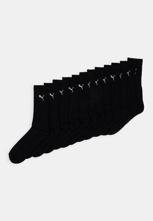 SPORT CUSH CREW 12 PACK - Calcetines de deporte - black